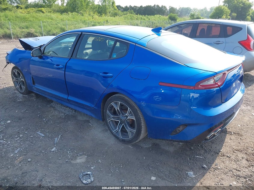 Vin: knae15la4m6088121, lot: 45983182, kia stinger gt-line 20213