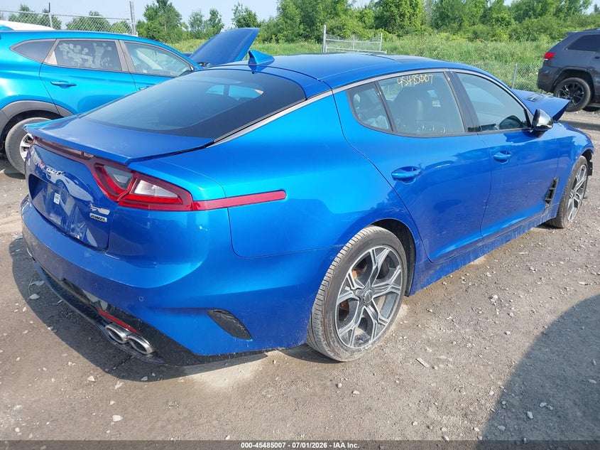 Vin: knae15la4m6088121, lot: 45983182, kia stinger gt-line 20214