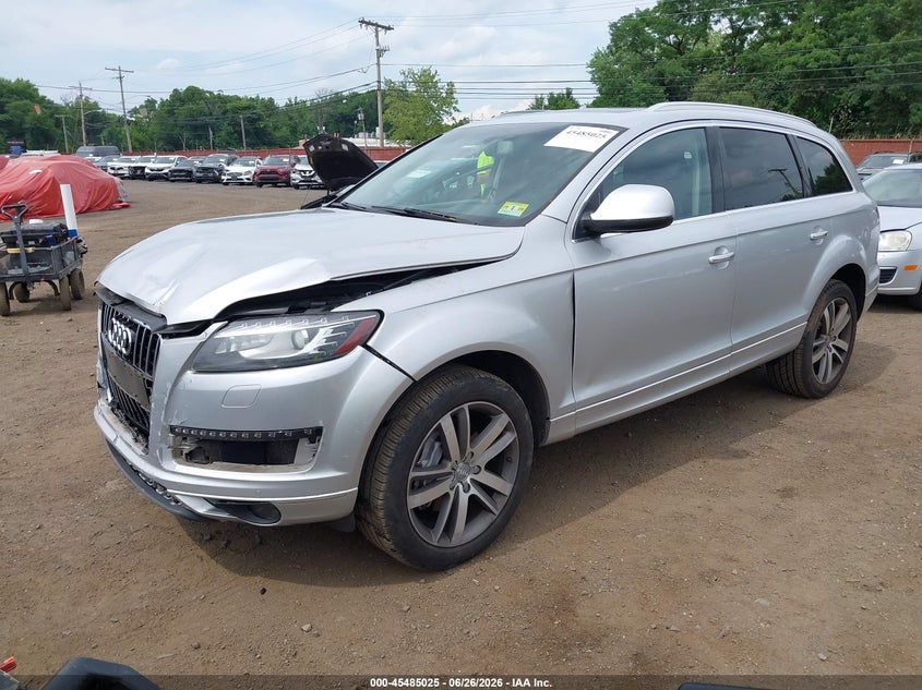 Vin: wa1lgafe7fd025362, lot: 45983200, audi q7 3.0t premium 20152