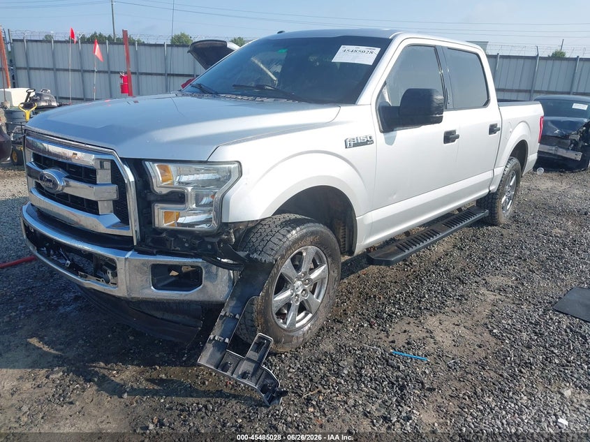 2016 Ford F-150, Удар спереди, IAAI, VIN 1FTEW1CF7GKD45213 — фото 2