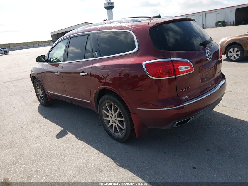 Vin: 5gakvbkdxgj315951, lot: 45983219, buick enclave leather 20163