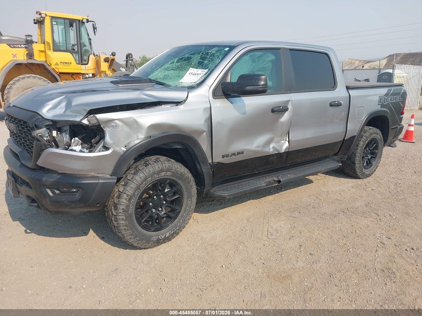 Vin: 1c6srflp9sn549512, lot: 45983232, ram 1500 rebel  4x4 5'7 box 20252