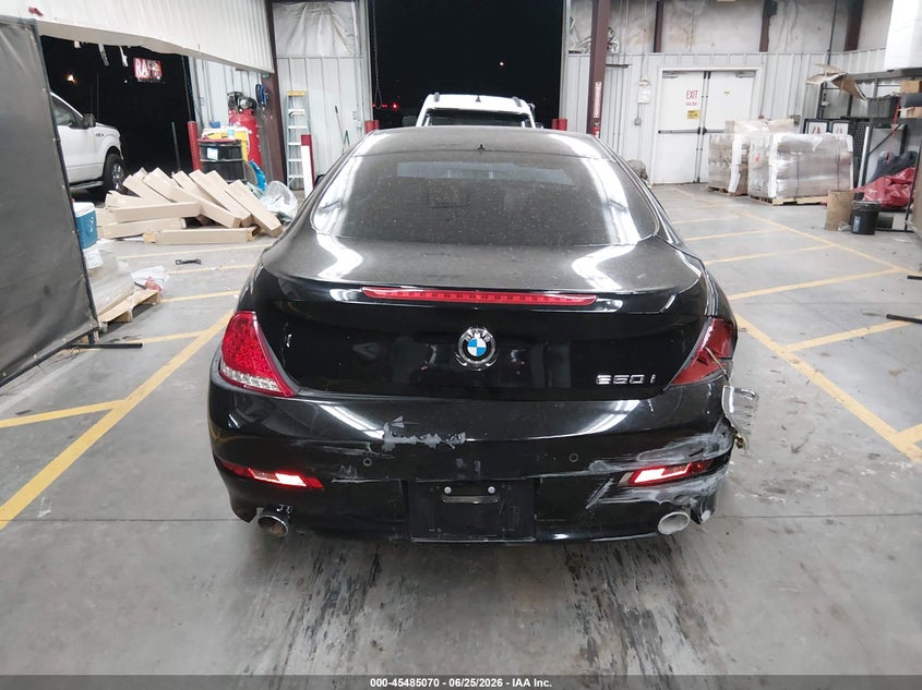2008 BMW 650I VIN: WBAEA53558CV90629 Lot: 45485070