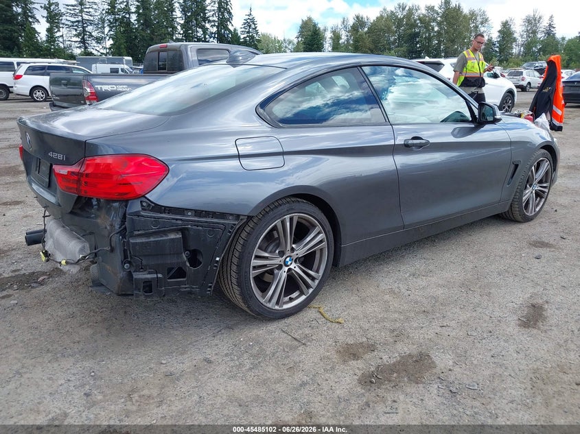 Vin: wba3n5c59ef717226, lot: 45983277, bmw 428i xdrive 20144