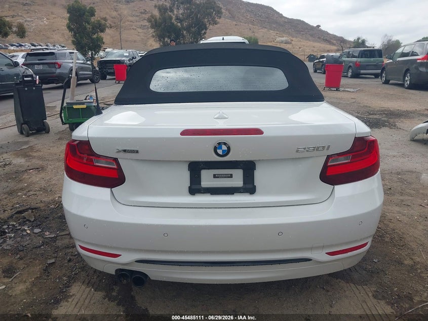 2017 BMW 230I xDrive VIN: WBA2M9C3XHV717749 Lot: 45485111