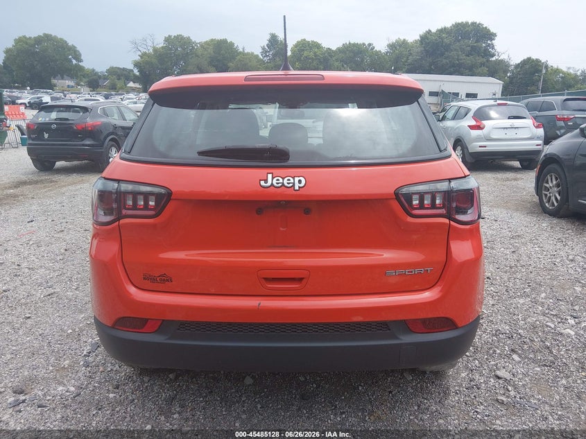 2021 Jeep Compass(VIN: 3C4NJCAB6MT572218