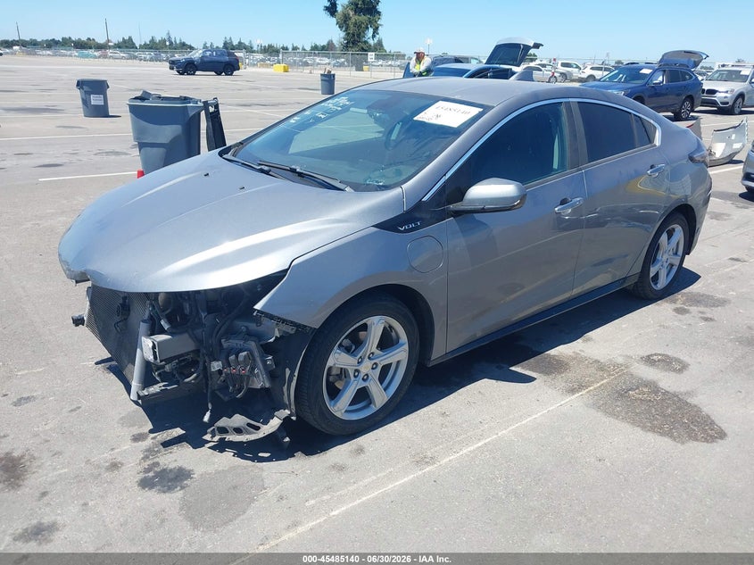 Vin: 1g1rc6s58ju106113, lot: 45983315, chevrolet volt lt 20182