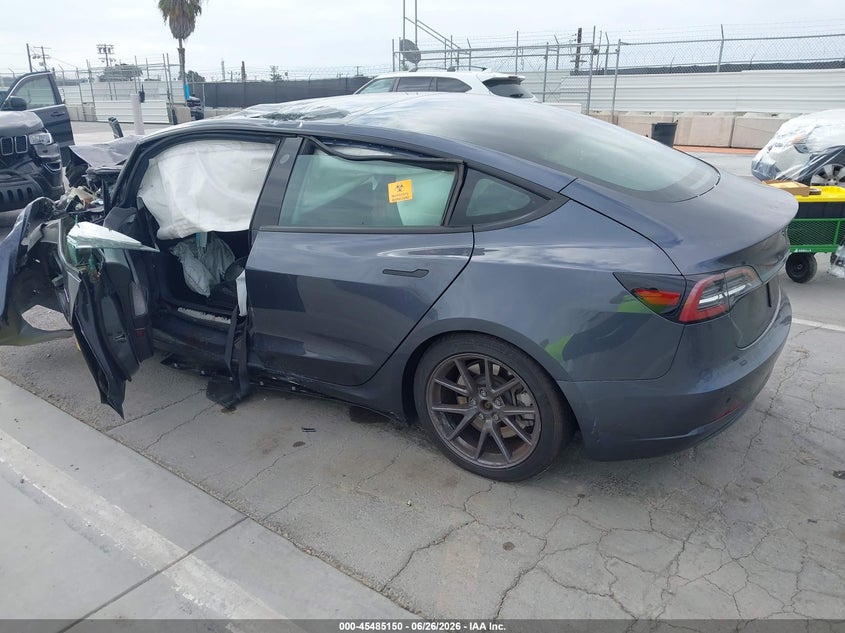 2021 TESLA MODEL 3 auction photo 3