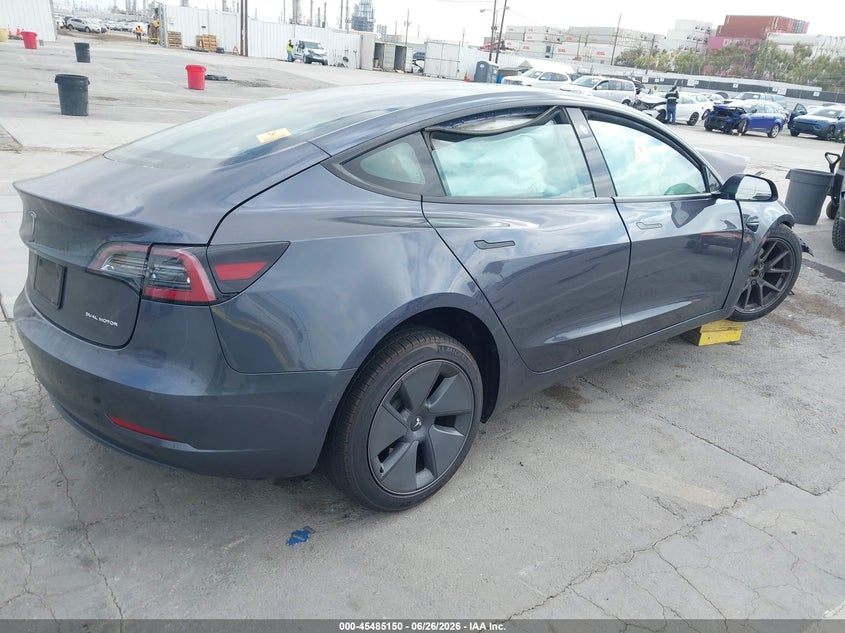 2021 TESLA MODEL 3 auction photo 4