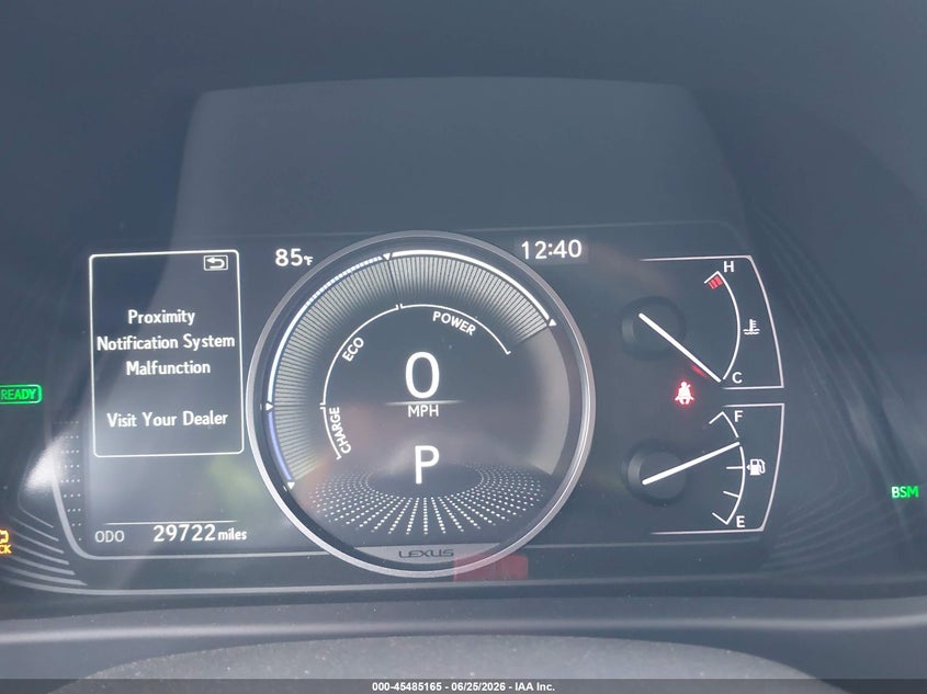 2021 Lexus Ux 250H VIN: JTHP9JBH4M2037459 Lot: 45485165