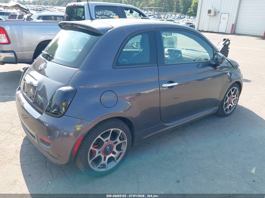 2015 FIAT 500 auction photo 4