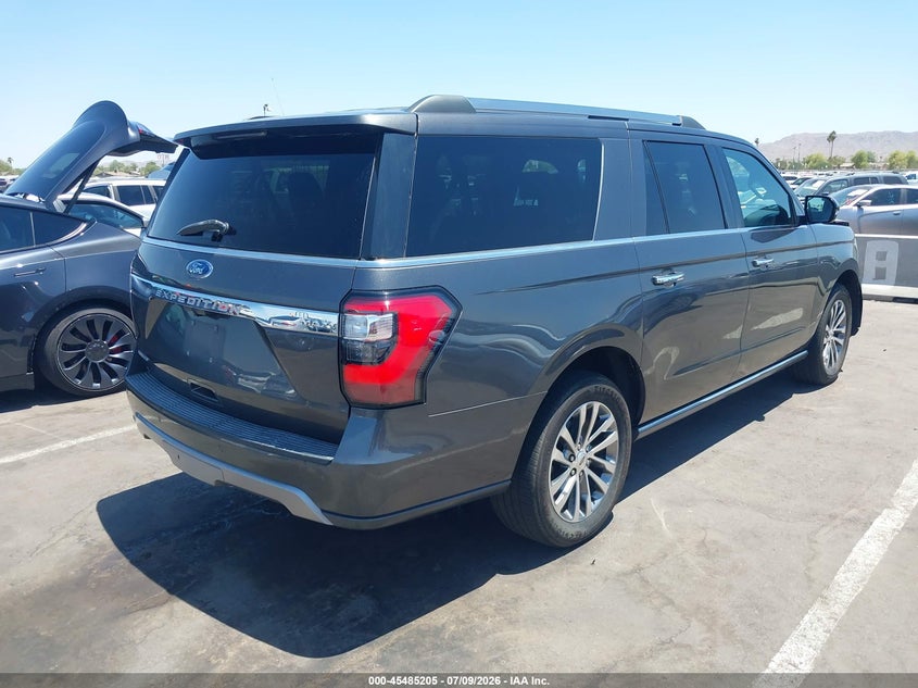 Vin: 1fmjk1kt5jea23706, lot: 45983380, ford expedition max limited 20184