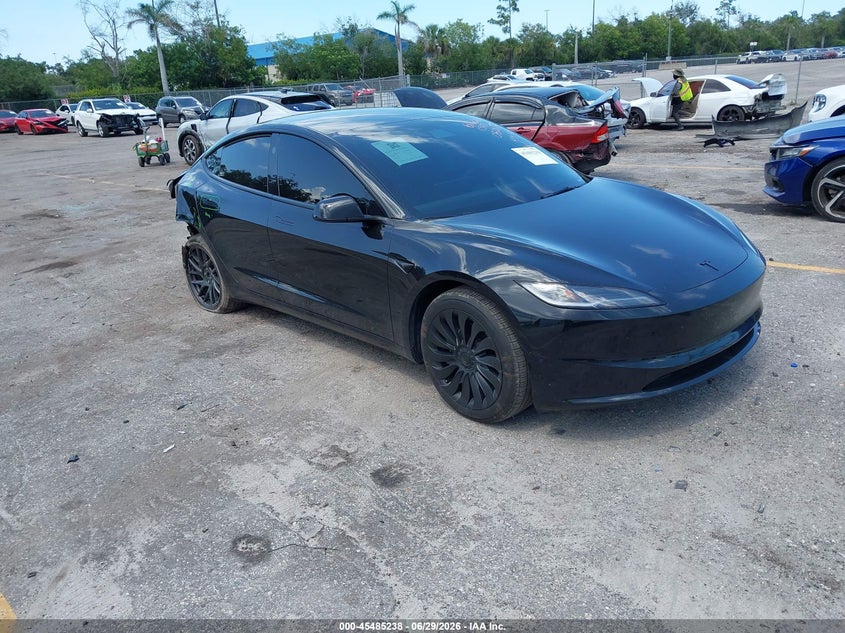 2025 TESLA MODEL 3 auction photo 1