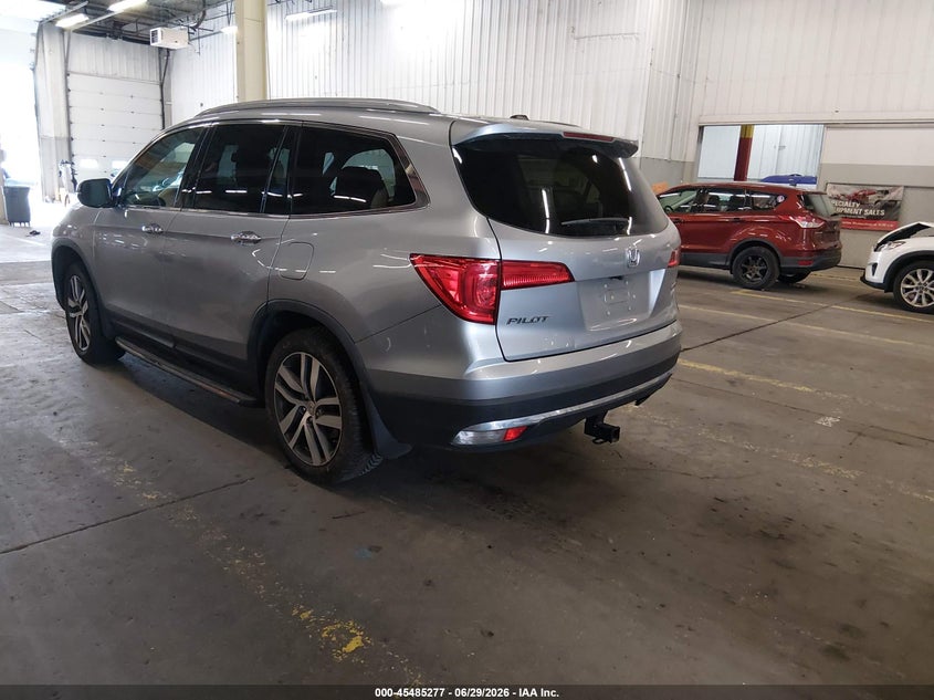 Vin: 5fnyf6h93hb015726, lot: 45983452, honda pilot touring 20173