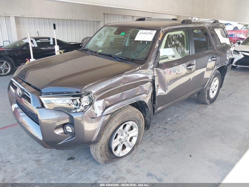 Vin: jteeu5jr6n5252572, lot: 45983461, toyota 4runner sr5 20222
