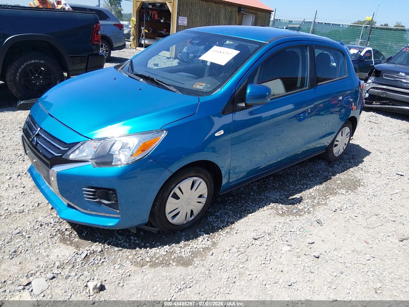 Vin: ml32auhj7ph006578, lot: 45983472, mitsubishi mirage es/le 20232