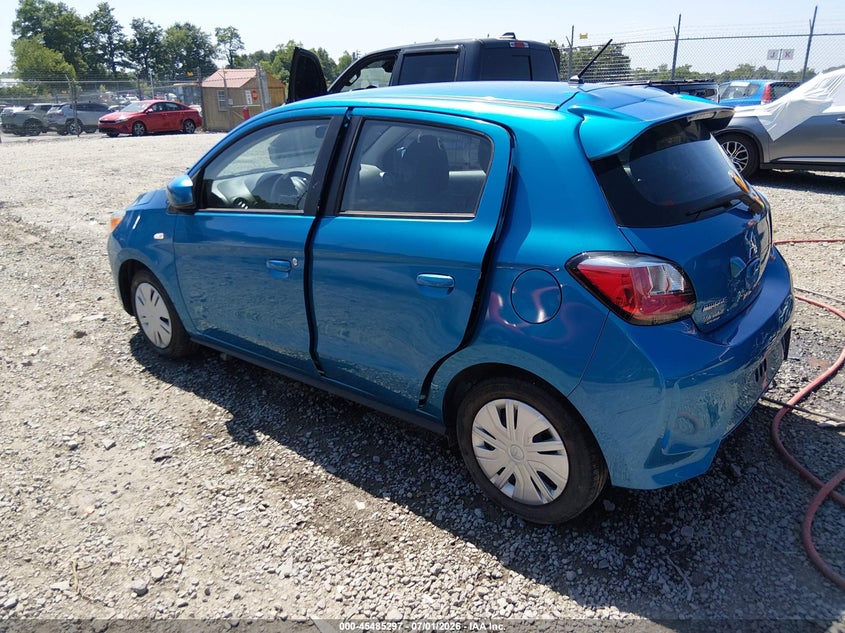 Vin: ml32auhj7ph006578, lot: 45983472, mitsubishi mirage es/le 20233