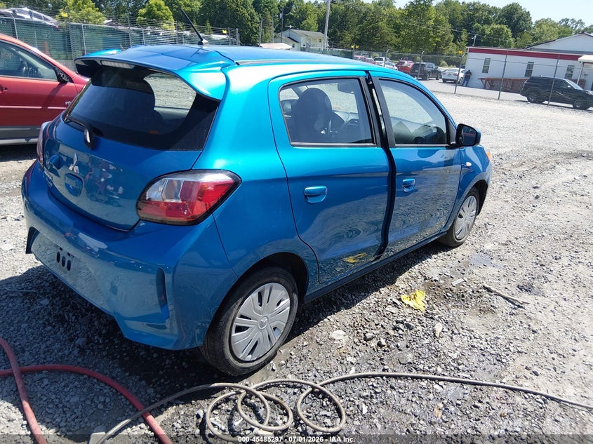 Vin: ml32auhj7ph006578, lot: 45983472, mitsubishi mirage es/le 20234