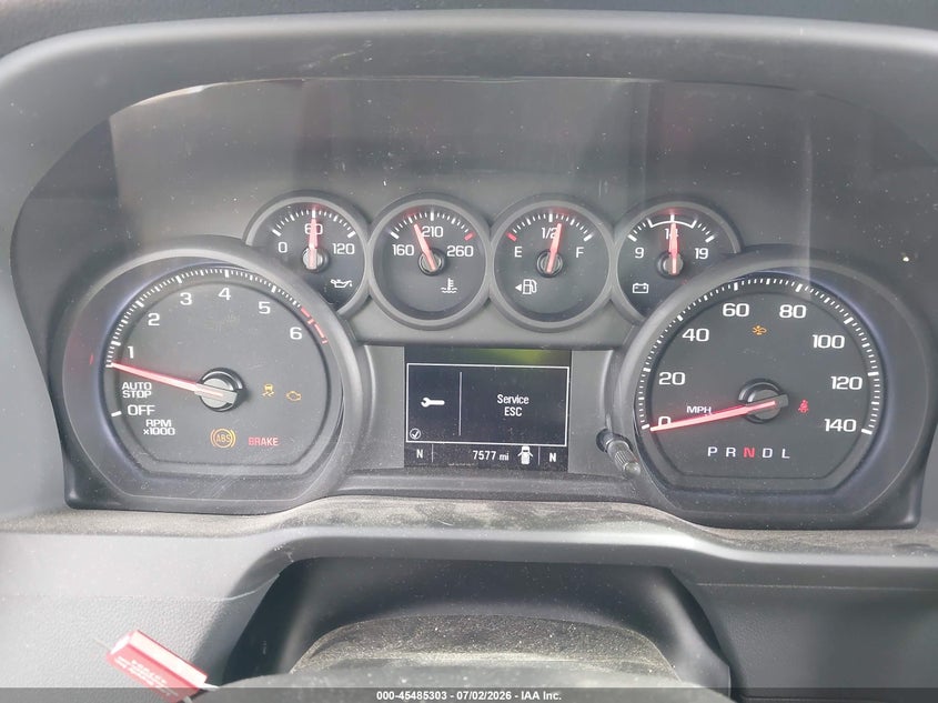 2026 CHEVROLET SILVERADO 1500 auction photo 7