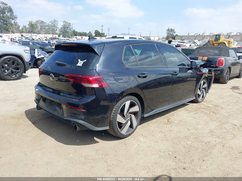 Vin: wvw287cd1nw216842, lot: 45983506, volkswagen golf gti 2.0t se 20224