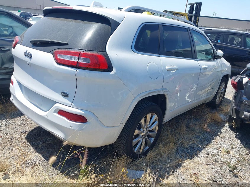 2017 JEEP CHEROKEE SPORT UTILITY VEHICLE 3.2L V-6 DOHC, 271HP