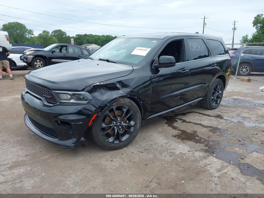 Vin: 1c4rdjag6nc160175, lot: 45983576, dodge durango sxt awd 20222