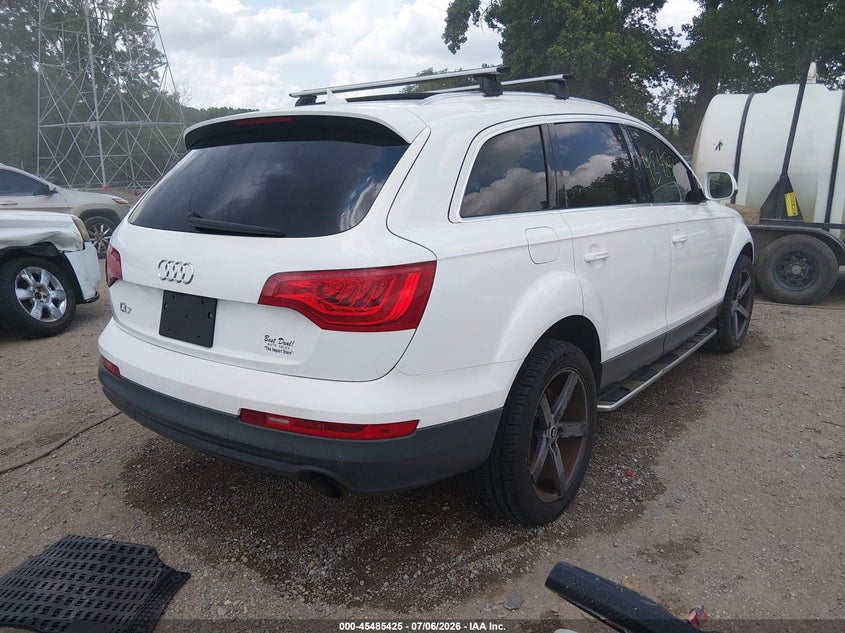 Vin: wa1lgbfe2bd003155, lot: 45983600, audi q7 3.0t premium 20114