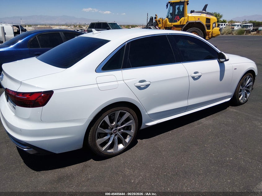 2020 AUDI A4 auction photo 4