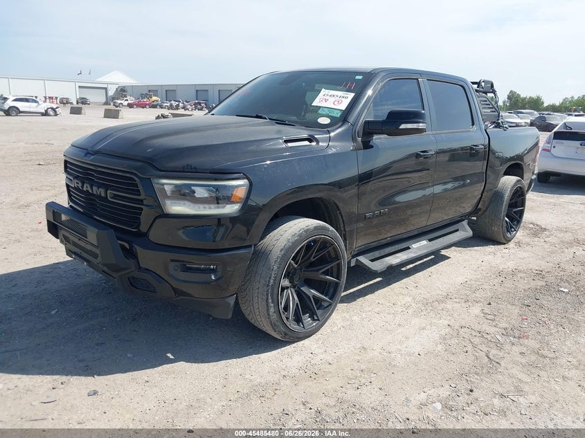 Vin: 1c6rreft0kn509594, lot: 45983655, ram 1500 big horn/lone star  4x2 5'7 box 20192