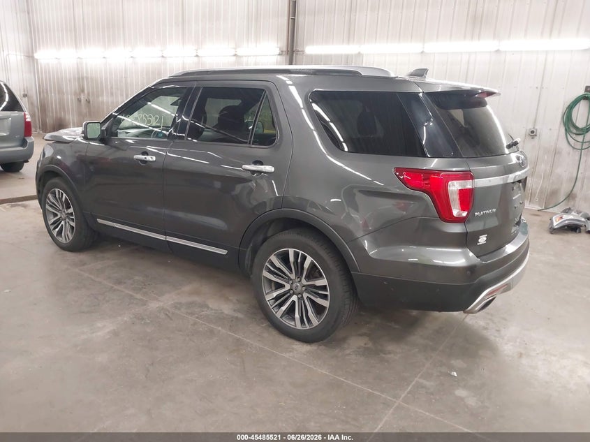 Vin: 1fm5k8ht3hge37941, lot: 45983696, ford explorer platinum 20173