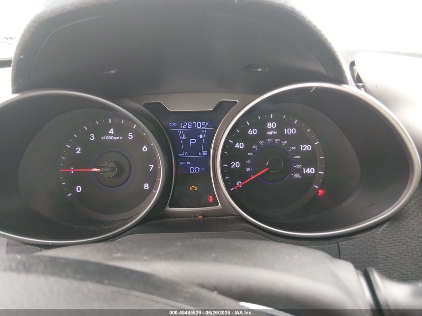 2013 Hyundai Veloster Base W/Black VIN: KMHTC6AD1DU145213 Lot: 45485529
