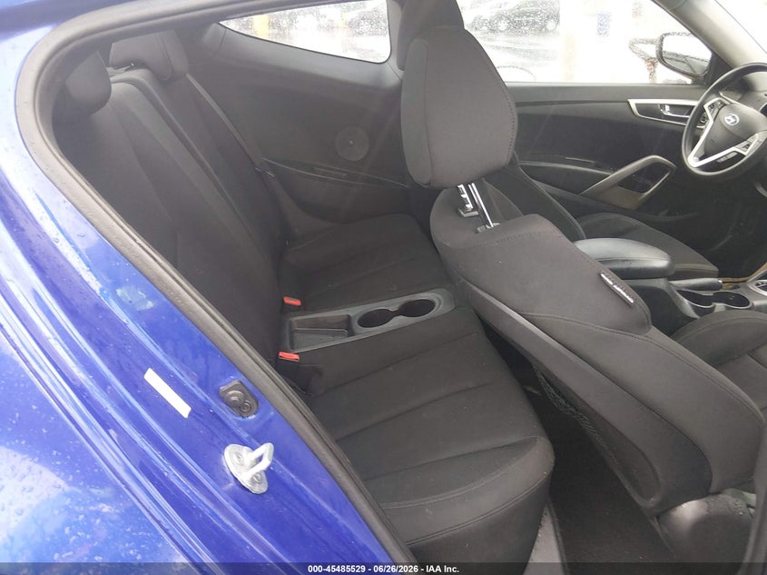 2013 Hyundai Veloster Base W/Black VIN: KMHTC6AD1DU145213 Lot: 45485529