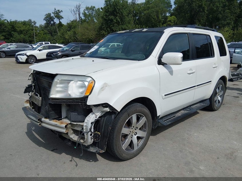 Vin: 5fnyf4h91eb003039, lot: 45983723, honda pilot touring 20142