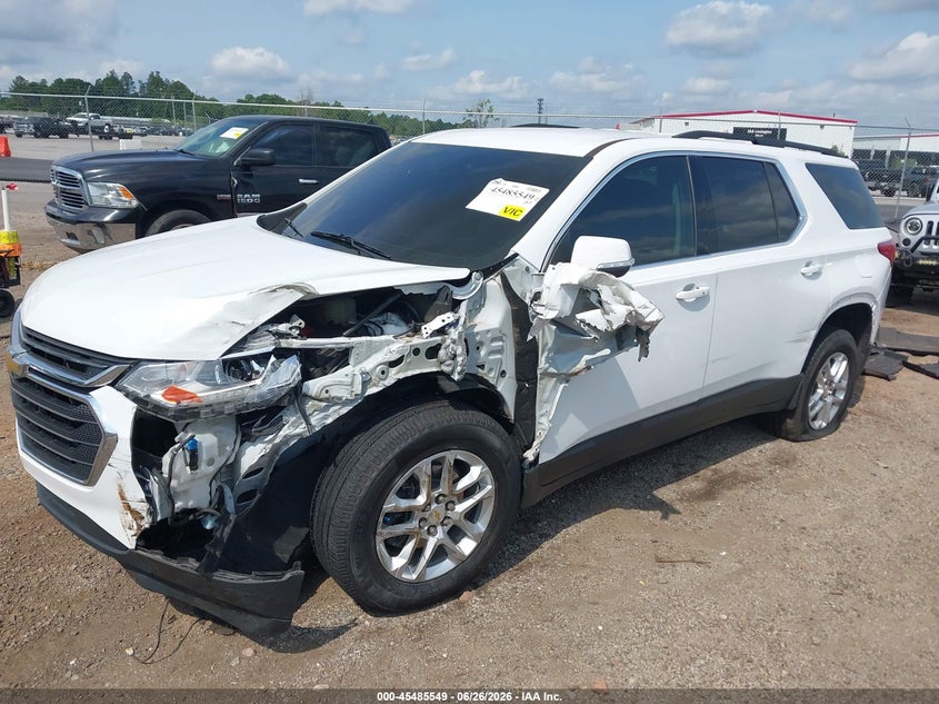 2021 CHEVROLET TRAVERSE auction photo 2