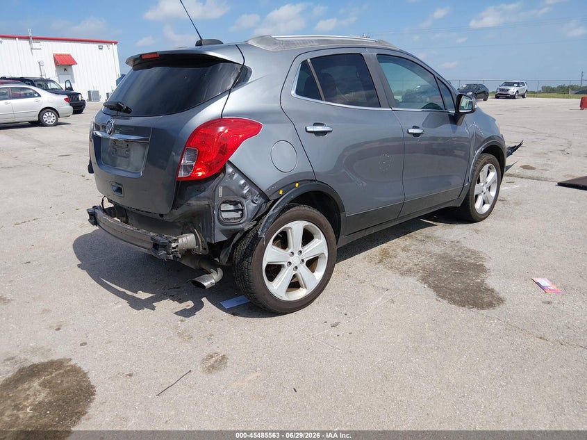 Vin: kl4cjfsb0fb044826, lot: 45983738, buick encore convenience 20154