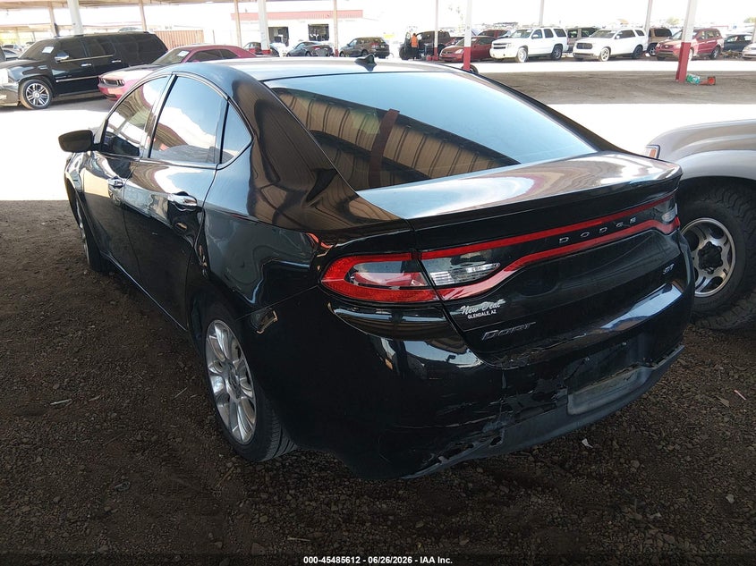 Vin: 1c3cdffaxgd817858, lot: 45983788, dodge dart sxt sport 20163