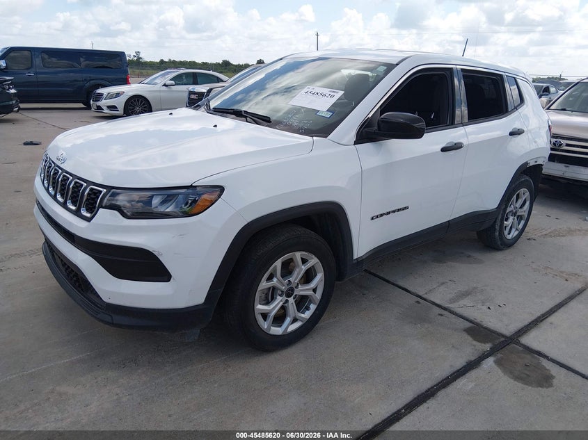 2025 JEEP COMPASS SPORT UTILITY VEHICLE 2.0L I-4 DI, DOHC, VVT, TURBO, 200HP