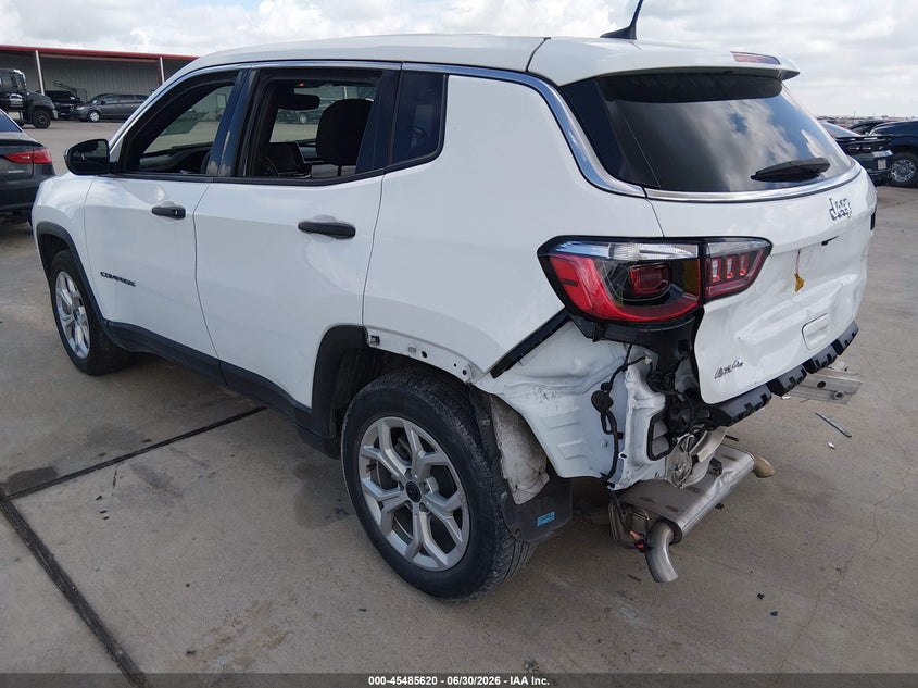 2025 JEEP COMPASS SPORT UTILITY VEHICLE 2.0L I-4 DI, DOHC, VVT, TURBO, 200HP