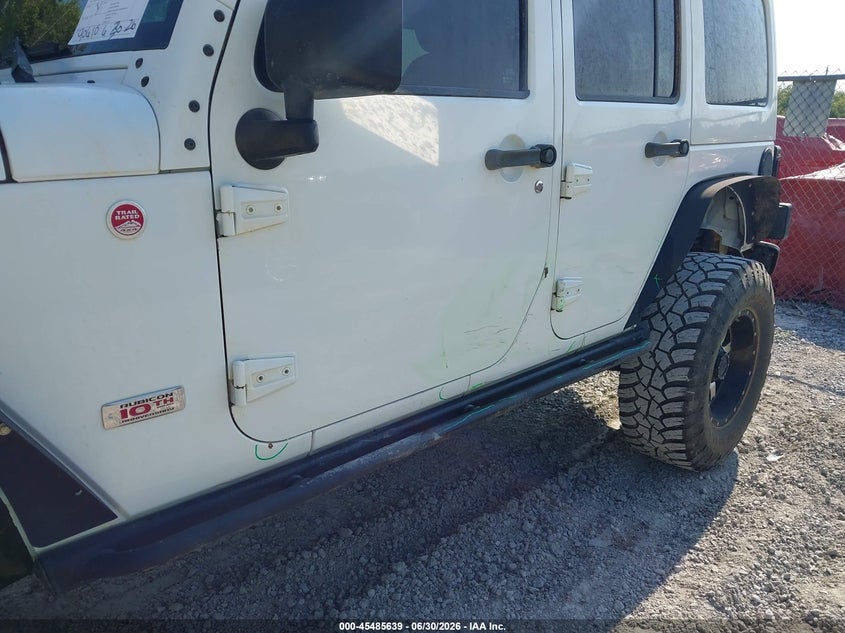 2013 JEEP WRANGLER UNLIMITED auction photo 6