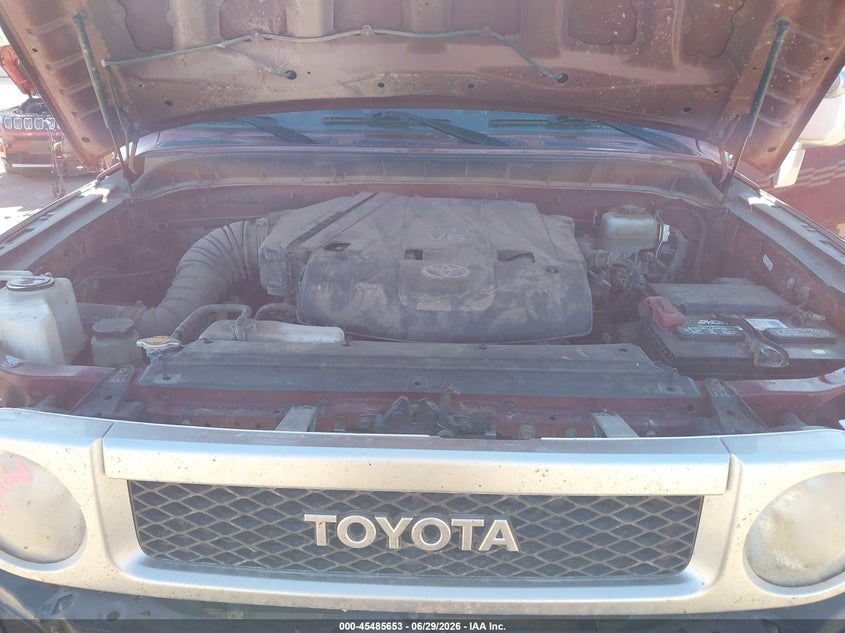 2008 Toyota Fj Cruiser VIN: JTEBU11F28K003130 Lot: 45485653