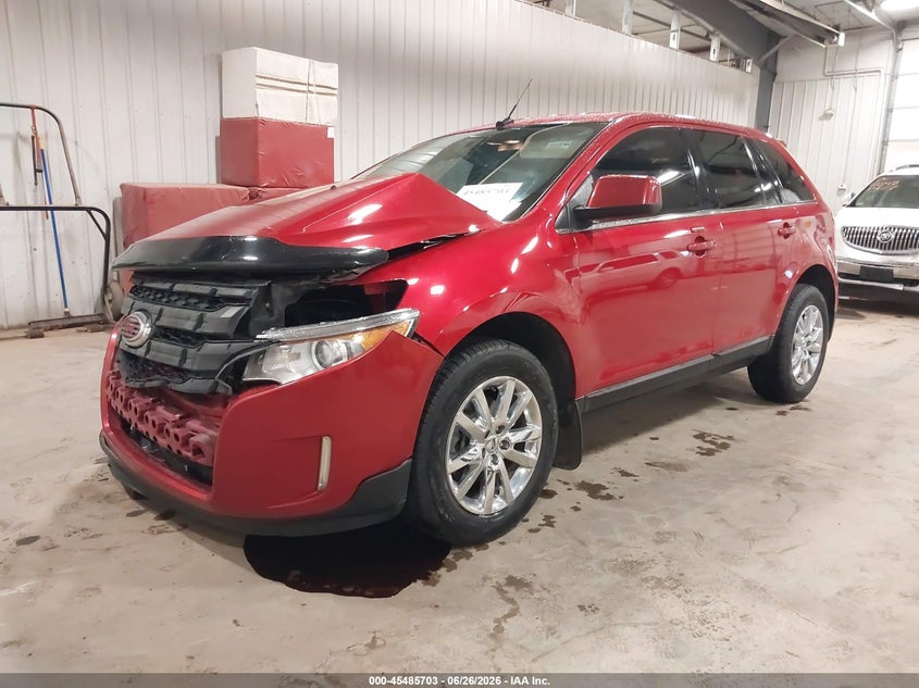 Vin: 2fmdk4kc6bba77589, lot: 45983878, ford edge limited 20112