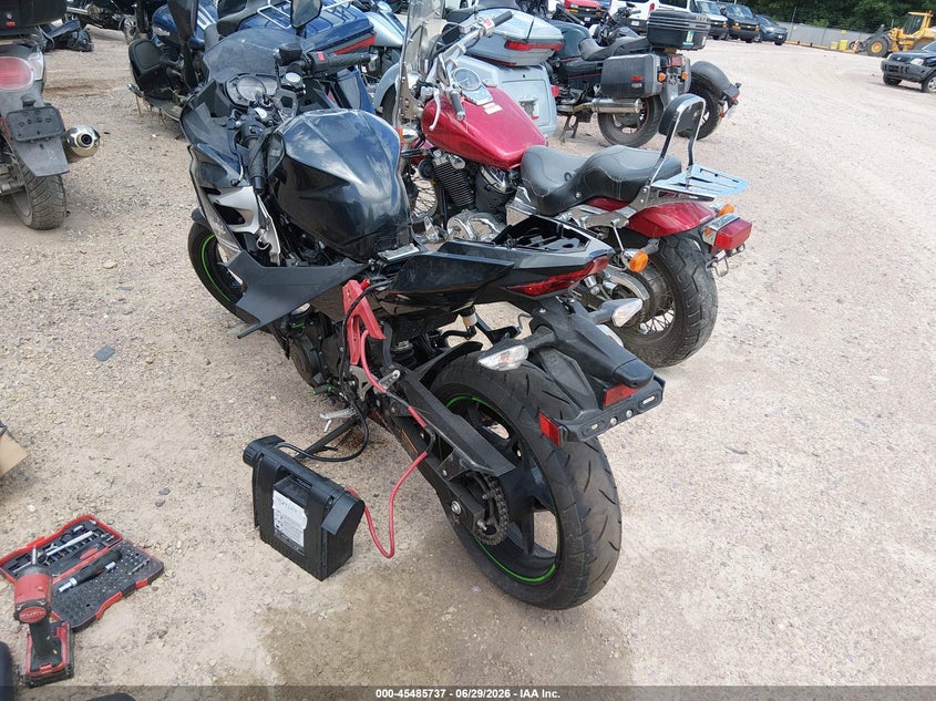 2022 KAWASAKI EX400 auction photo 3