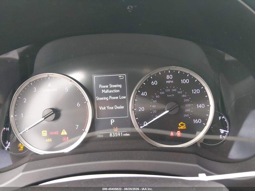 VIN JTHDA1D2XL5108583 2020 LEXUS IS 300
