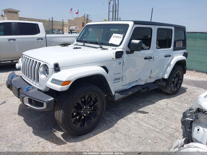 2022 JEEP WRANGLER 4XE auction photo 2