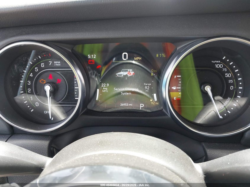 2022 JEEP WRANGLER 4XE auction photo 7