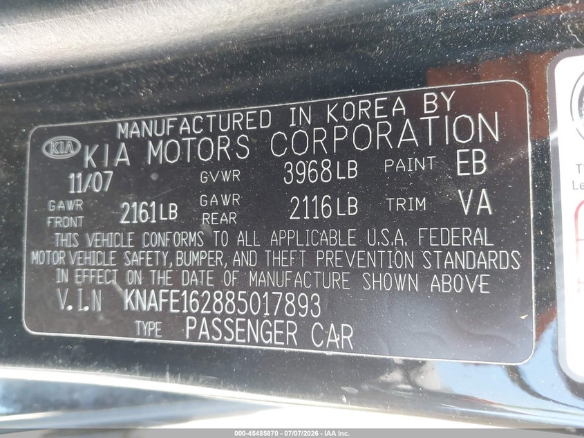 AtlanticExpress - Kia Spectra