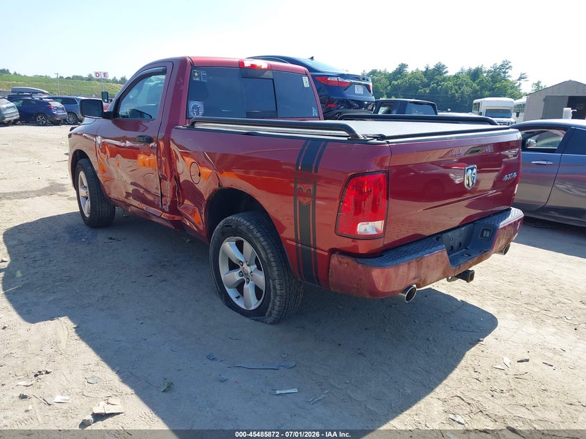 Vin: 3c6jr7at3dg508077, lot: 45984047, ram 1500 express 20133