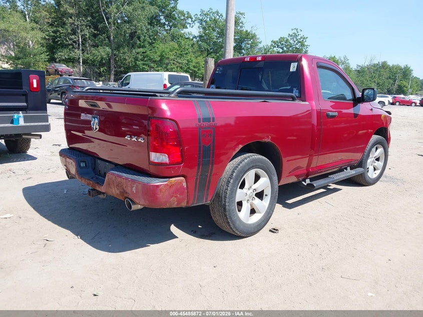 Vin: 3c6jr7at3dg508077, lot: 45984047, ram 1500 express 20134