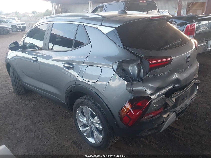 Vin: kl4ambsl3rb209725, lot: 45984068, buick encore gx preferred fwd 20243