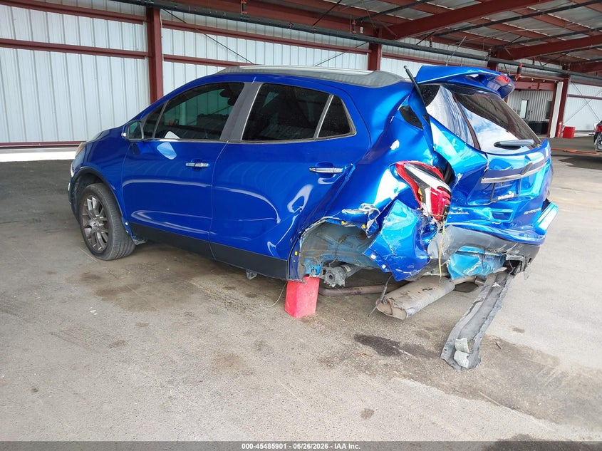Vin: kl4cj1sb2jb506864, lot: 45984076, buick encore sport touring 20183